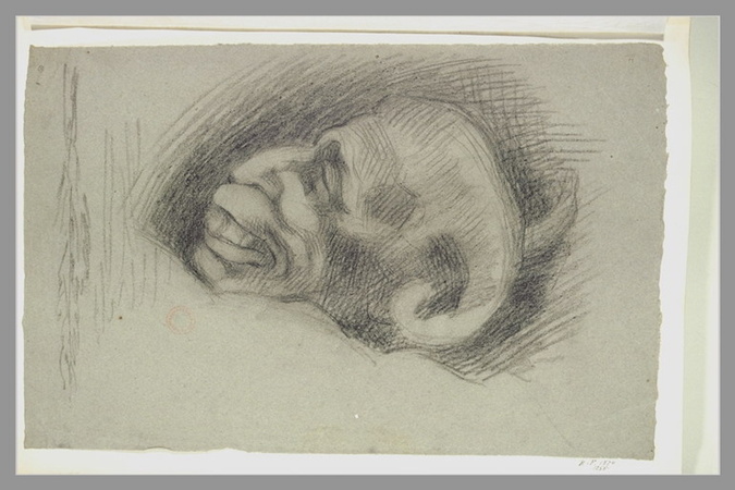 Jean-Baptiste Carpeaux - Un démon du Jugement dernier de Michel-Ange