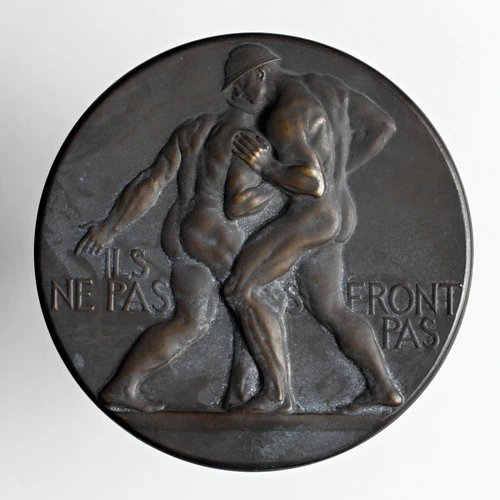 John Flanagan - The Verdun medal