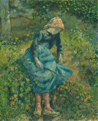 La Bergère - Camille Pissarro