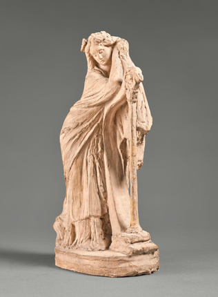 Eugène Guillaume - Jeune fille à la harpe