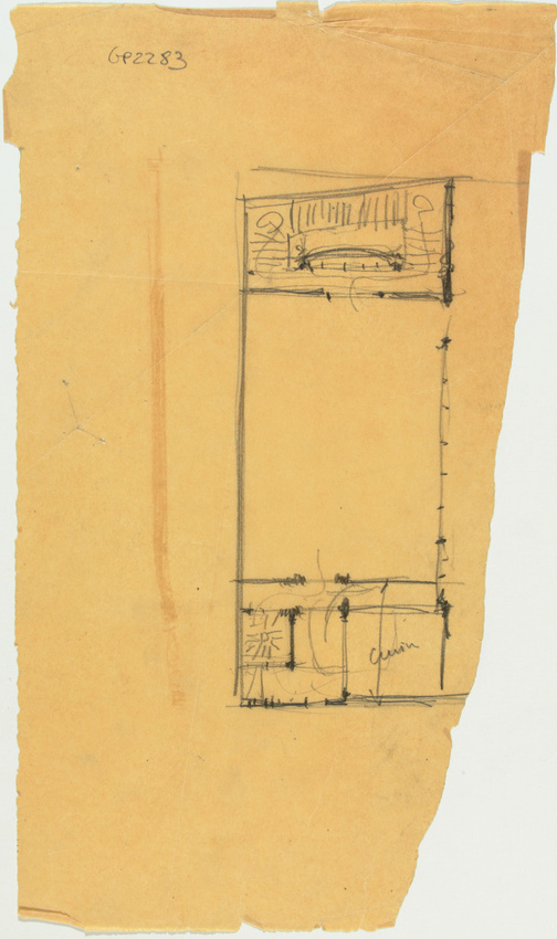 Hector Guimard - Relevés darchitecture ou de décoration divers
