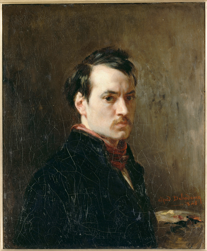 Alfred Dehodencq - Portrait de l'artiste