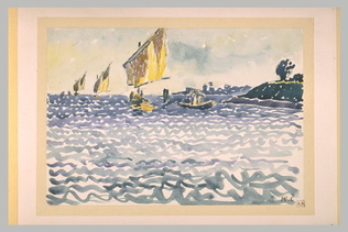 Henri-Edmond Cross - Les barques