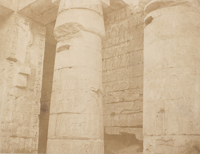 John Beasley Greene - Médinet-Habou, Temple funéraire de Ramsès III, paroi gauch...