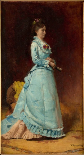 Léon Bonnat - Portrait de femme