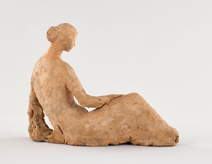 Aristide Maillol - Femme nue assise les jambes allongées, étude pour le Monument...