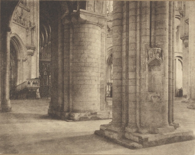 Frederick Evans - Ely Cathedral : Across Nave and Octagon
