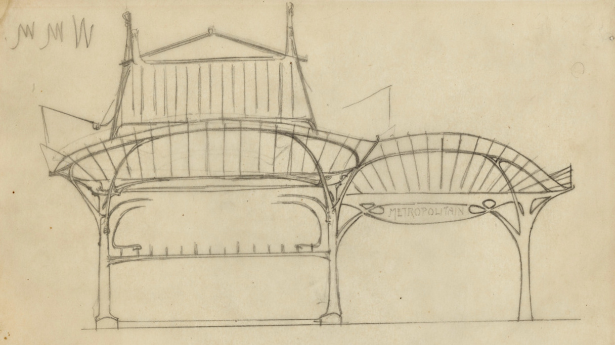 Hector Guimard et la genèse du Métropolitain