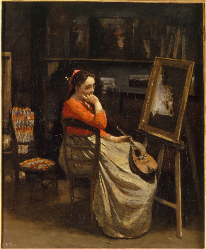 L'Atelier de Corot - Camille Corot