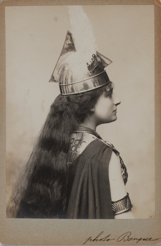 Wilhem Benque - Lucienne Bréval de l'Opéra en Walkyrie