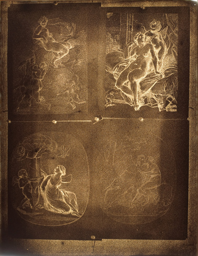 Théodule Devéria - Photographie de dessin