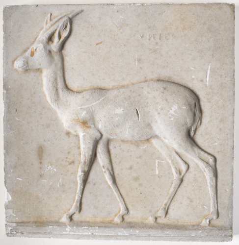 Victor Peter - Gazelle passant