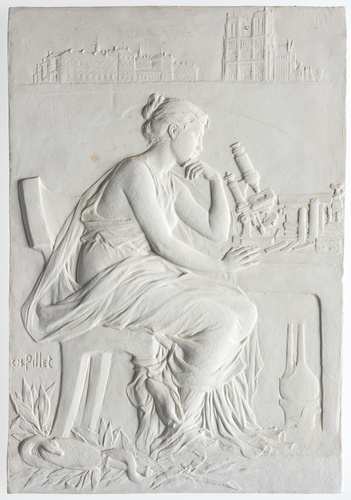 Charles Pillet - La Science, revers de la médaille au professeur Victor André Co...