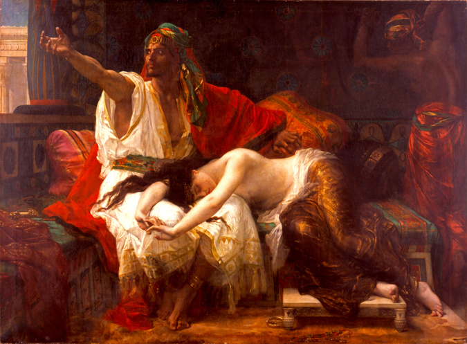 Thamar - Alexandre Cabanel | Musée d'Orsay