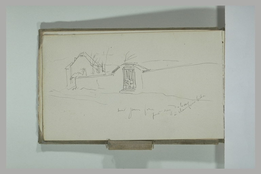 Alphonse de Neuville - Mur de clôture et portail