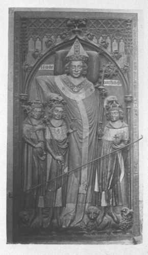 Hermann Emden - Monument de l'archevêque Pierre d'Aspelt (1321)