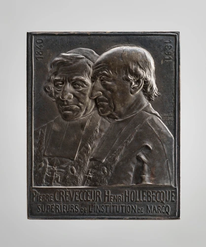 Hippolyte Jules Lefebvre - Pierre Crevecoeur et Henri Hollebecque