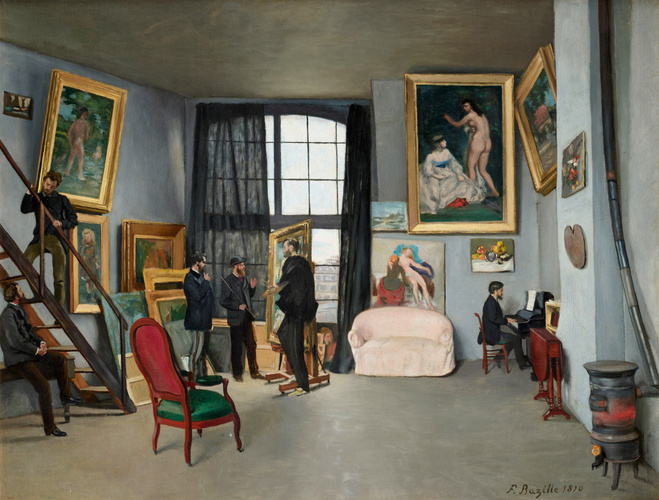 Frédéric Bazille - L'Atelier de Bazille