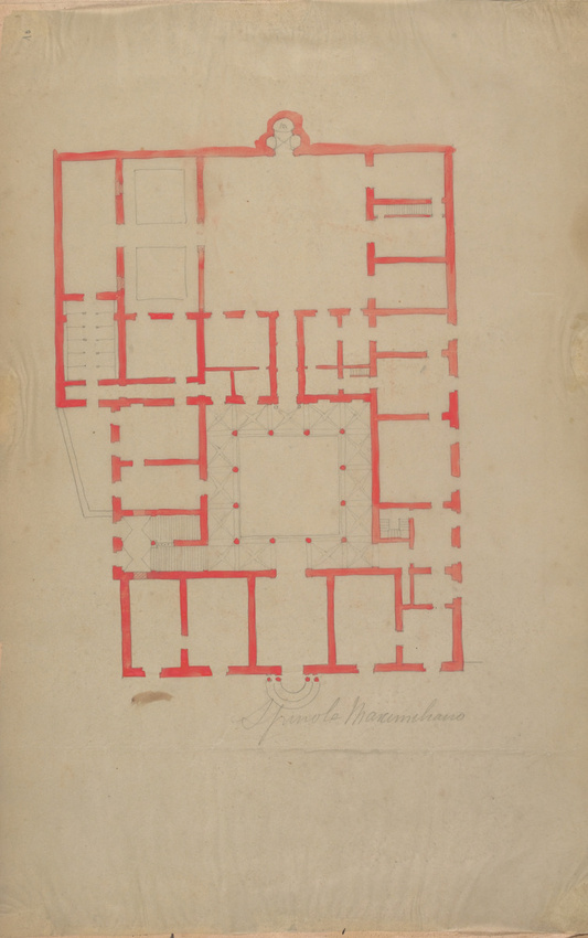 Louis Boitte - Un plan de palais