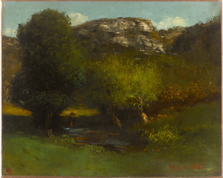 Paysage de Jura - Gustave Courbet