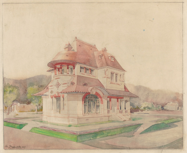 Charles Breffendille - Projet d'une villa à Vieux-Moulins