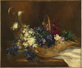 Antoine Vollon - Nature morte. Fleurs