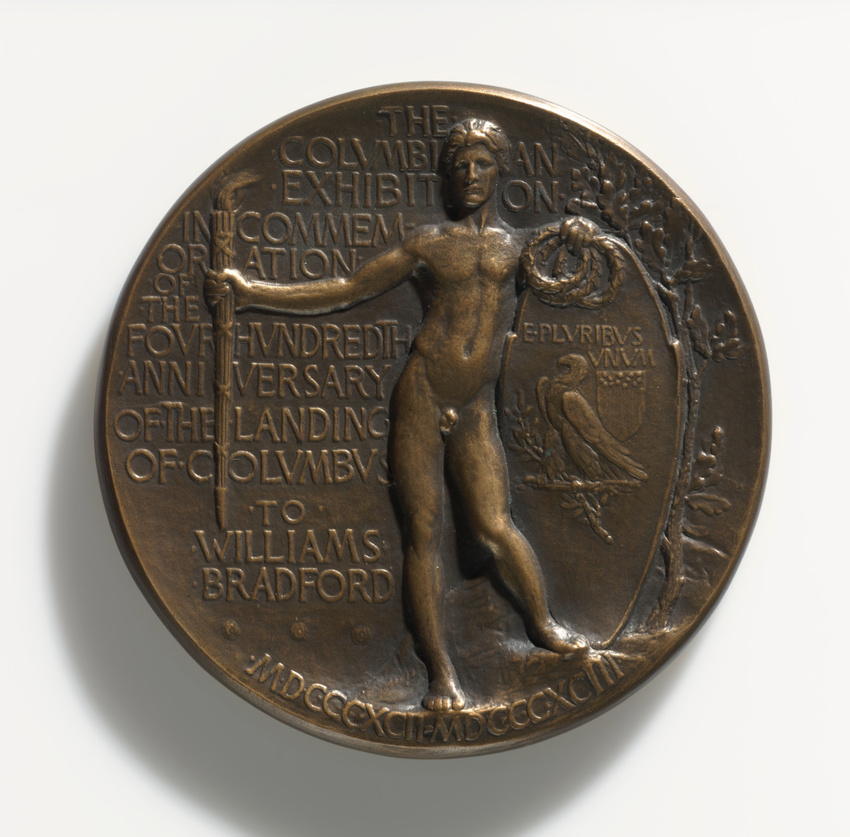 Augustus Saint-Gaudens - Columbian Exhibition - Christopher Columbus