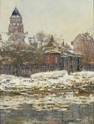 Claude Monet - Eglise de Vétheuil