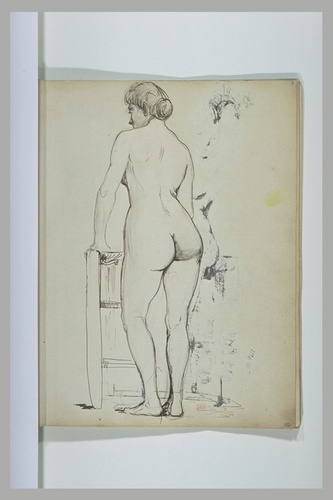 Charles Cottet - Femme nue, vue de dos