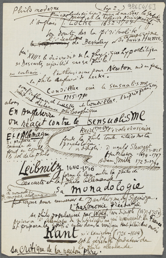Paul Guillaume - Philo. Alexandrine / Philo. Chrétienne / Phil. Arabe et Juive