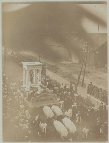 Anonyme - Procession religieuse dans le nord de la France