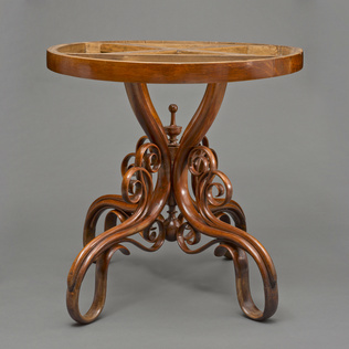 Thonet Frères - Piètement de table de salon (variante du n°4)