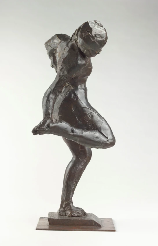 Danseuse regardant la plante de son pied droit - Edgar Degas