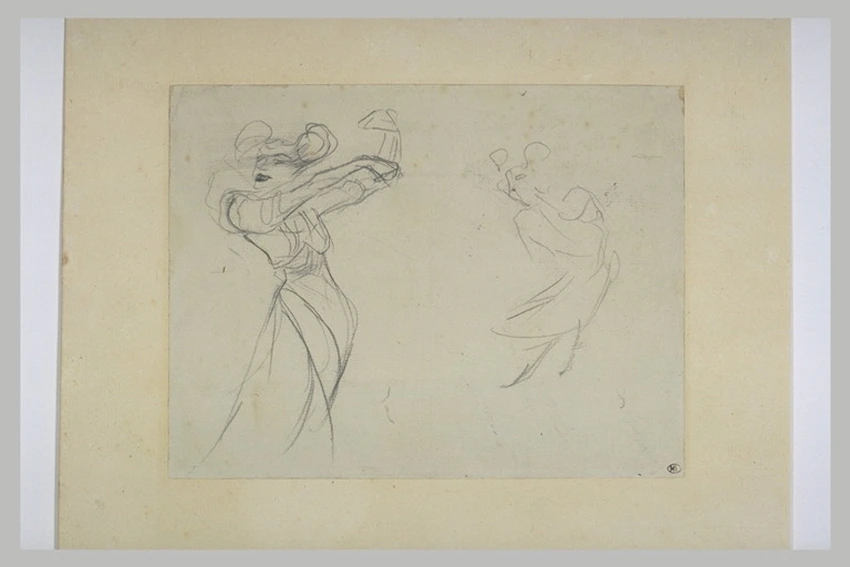 Henri de Toulouse-Lautrec - Marcelle Lender dansant le bolero de Chilpéric