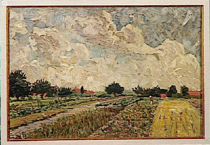 Karl-Edvard Diriks - La Plaine de Bourron près de Marlotte
