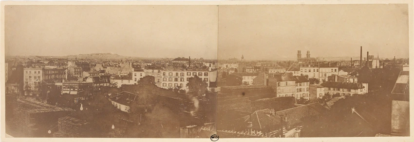 Alphonse Poitevin - Panorama de Paris