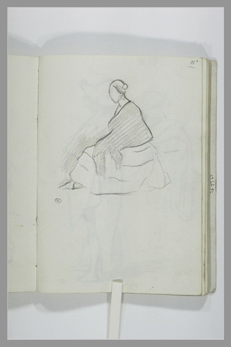Alfred Dehodencq - Femme assise