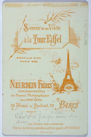 Neurdein frères - Groupe de dix enfants dont Robert et Georges Salles, à la tour...