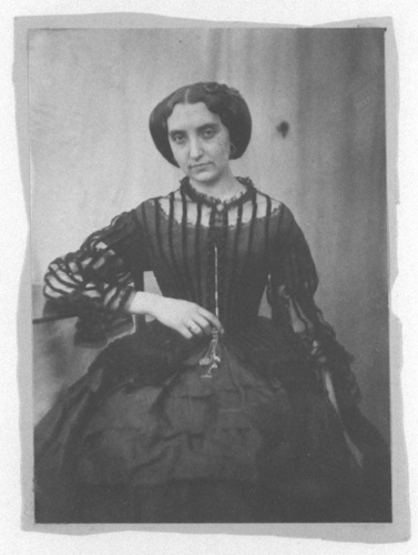 Auguste Vacquerie - Mme Lecras, soeur de Miss Jos