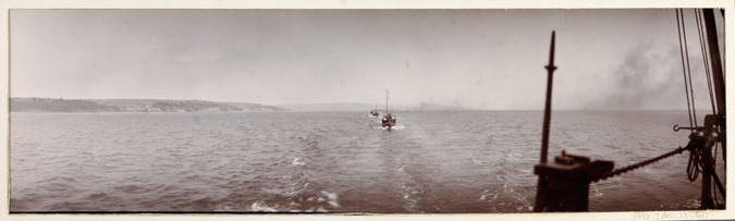 Philippe d' Orléans - Vue prise du yacht du duc d'Orléans (?), Bulgarie