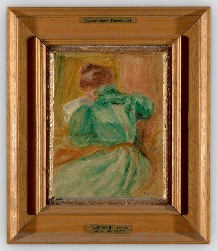 Auguste Renoir - La Liseuse verte