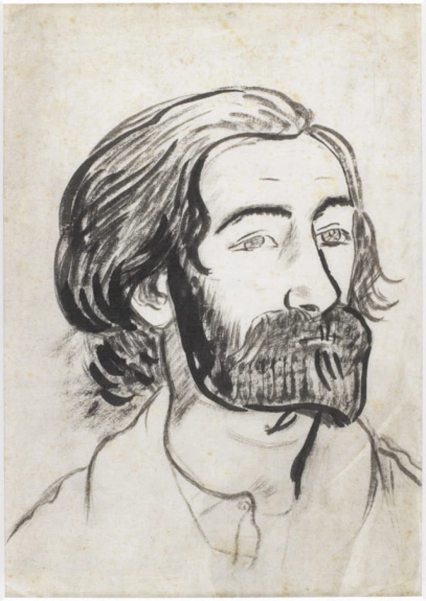 Portrait d'Emile Bernard - Paul Sérusier