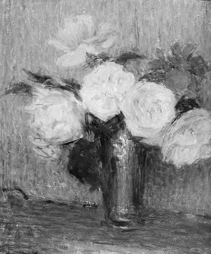 Ernest Laurent - Bouquet de roses