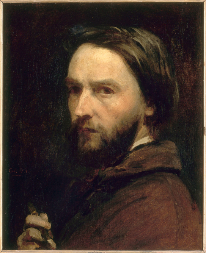 Portrait de l'artiste - Adolphe-Félix Cals