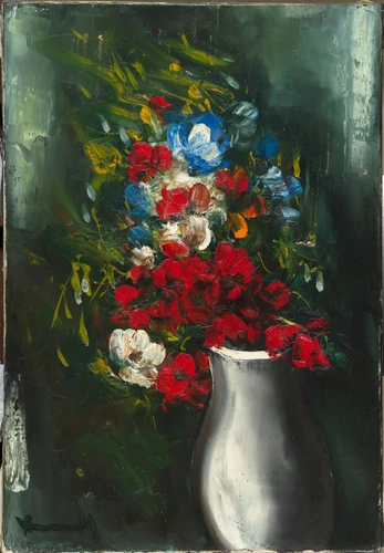 Maurice de Vlaminck - Bouquet d'anémones