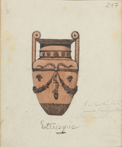 Louis Boitte - Vase étrusque