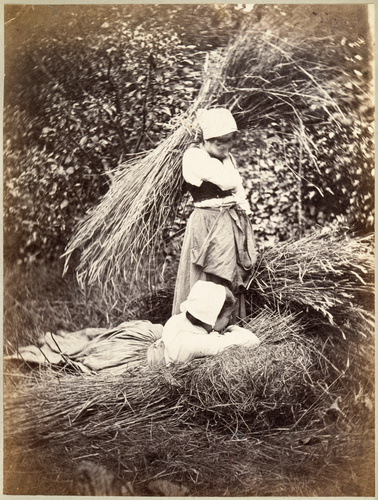 Anonyme - Deux paysannes