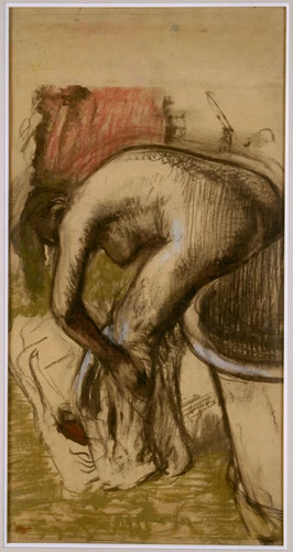 Edgar Degas - Baigneuse s'essuyant