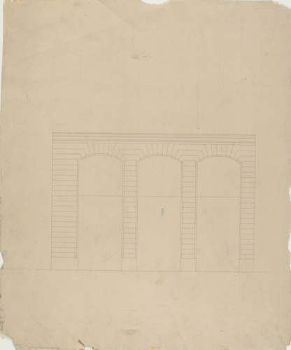 Marcellin Varcollier - Baies à rez-de-chaussée, élévation