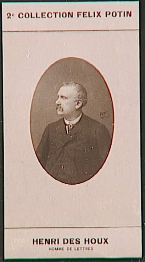 Pierre Lanith Petit - Henri Des Houx, homme de lettres